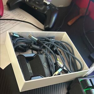 Fortnite cronus zen with fortnite scripts on it. All pieces and cords are in box